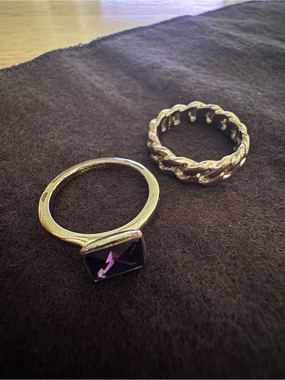 COACH 2 Piece Ring Set